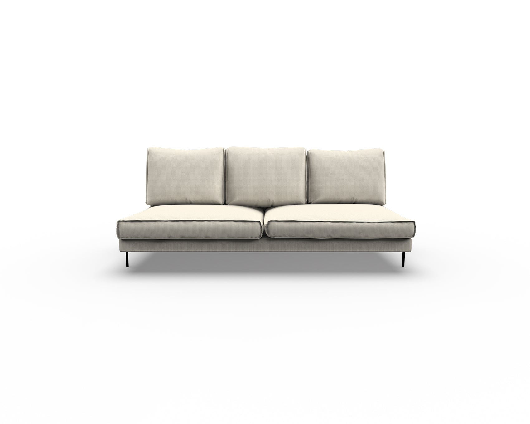 Fold 2 Seater Sofa (Center Unit)